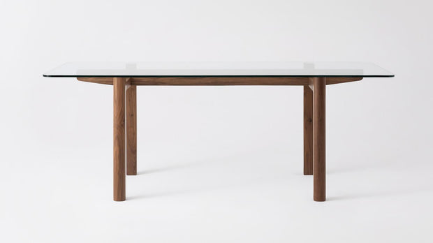 Place Dining Table Base - Walnut