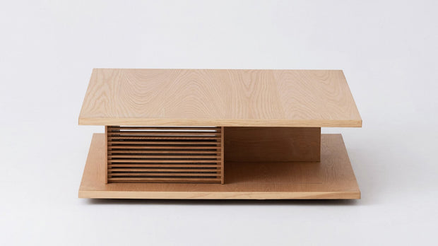 Plank Square Coffee Table - Oak