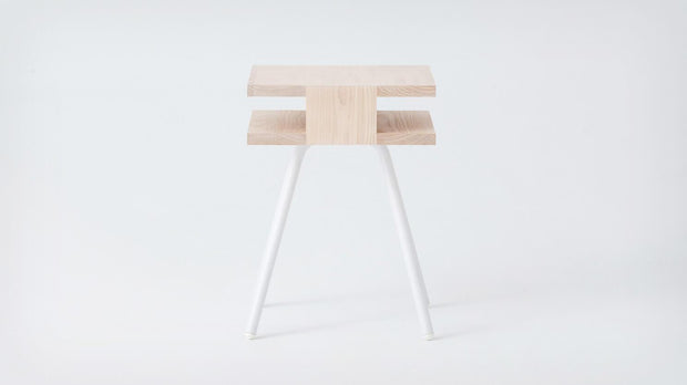 Steel Wood Table Top - Ash