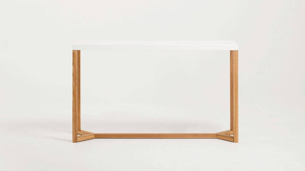 Trivia Console Table - White