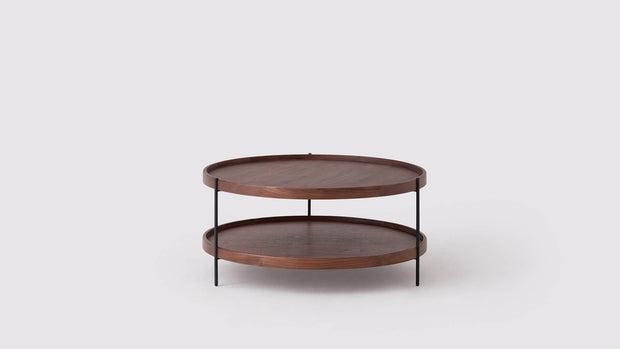 Sage Round Coffee Table - Walnut