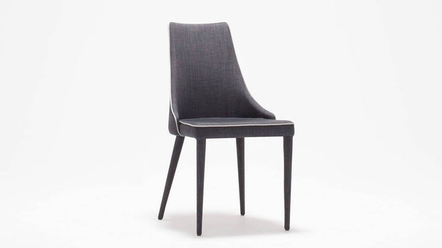 Valentin Side Chair - Dark Grey Fabric