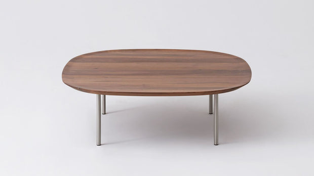 River Square Coffee Table Top - Walnut