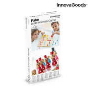 Puinen pöytäsetti eläimillä Pake InnovaGoods 18 Kappaletta