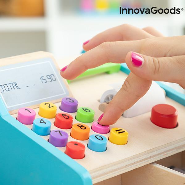 Puinen kassakone ja tarvikkeet Kashy InnovaGoods