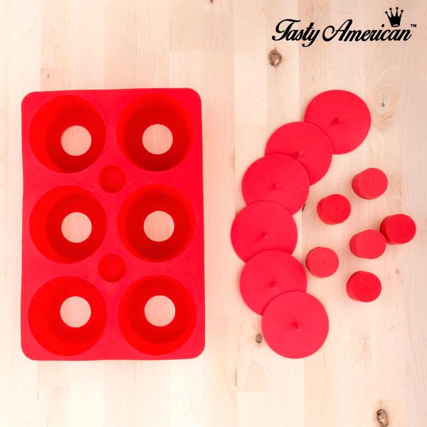Tasty American Silikoni Kuppikakku Vuoka