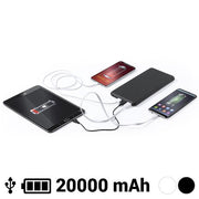 Varavirtalähde 20000 mAh USB-C Lightning Micro USB 145784