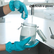 Scrub-a-Gloves Siivoushanskat Harjoilla (2 kpl pakkaus)