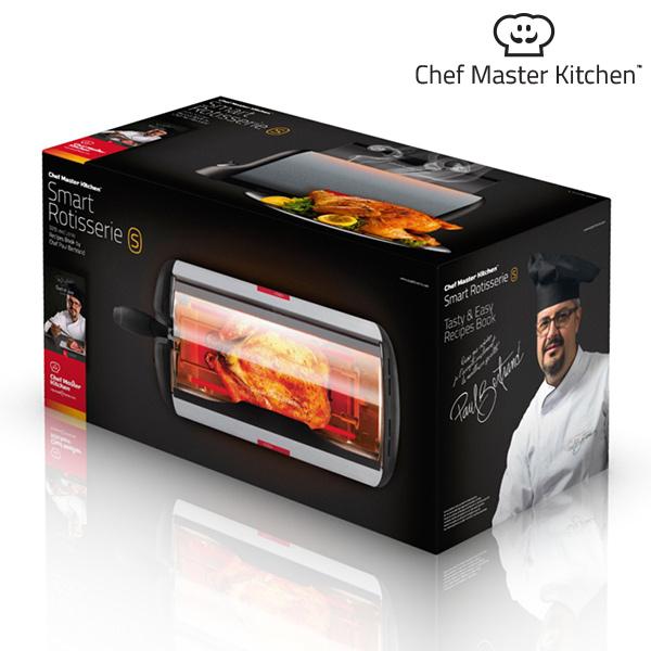 Smart Rotisserie S 600 W Kannettava Elektroninen Uuni Reseptikirjalla