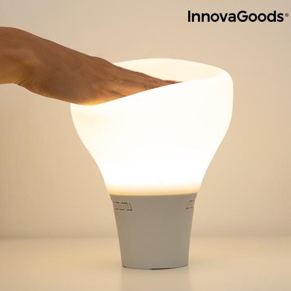 Silikoninen kosketustoiminen LED-lamppu kaiuttimella Silitone InnovaGoods