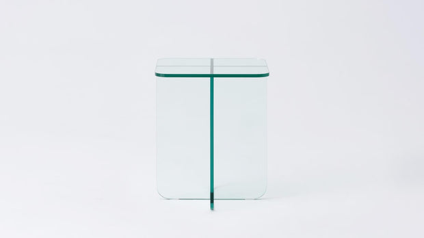 Verre End Table - Clear