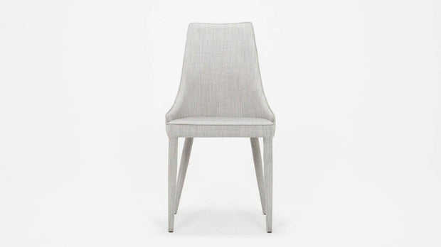 Valentin Side Chair - Light Grey Fabric