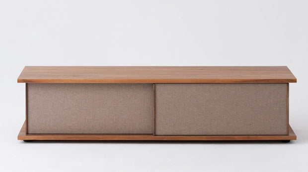 Plank 65" Media Unit - Walnut