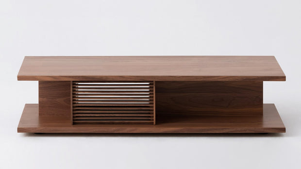 Plank Rectangular Coffee Table - Walnut