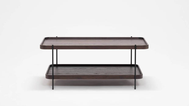 Sage Rectangular Coffee Table - Smoked Oak