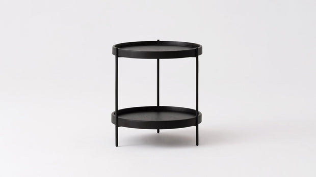 Sage End Table - Black Oak