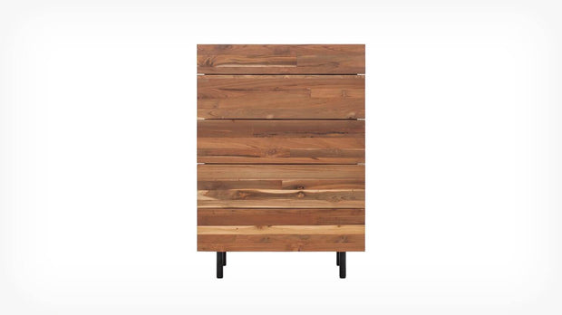 Reclaimed Teak 5 Drawer Chest
