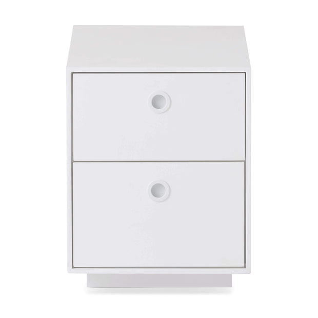 Replay Tower Side Table - White