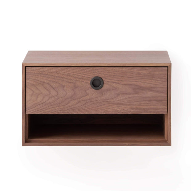 Open Shelf Floating Nightstand
