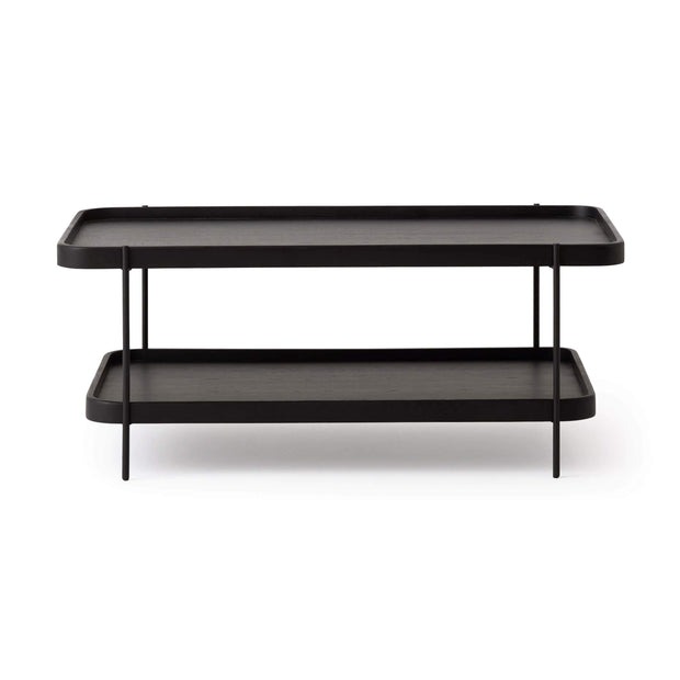 Sage Rectangular Coffee Table - Black Oak