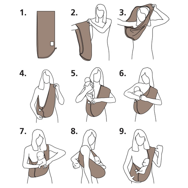 Organic Cotton Baby Carrier