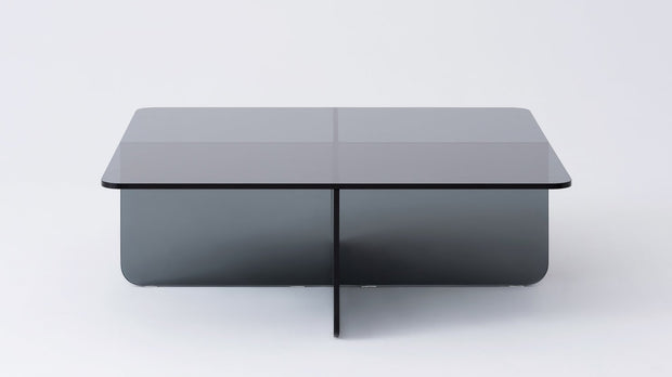 Verre Square Coffee Table - Grey