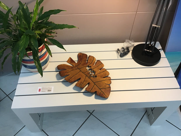 Rectangular Divano Alu Table WH