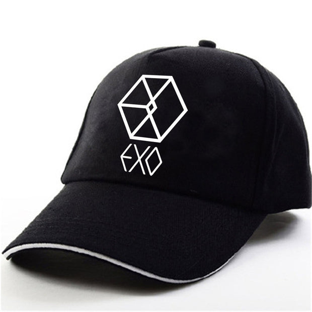 EXO Black Baseball Cap